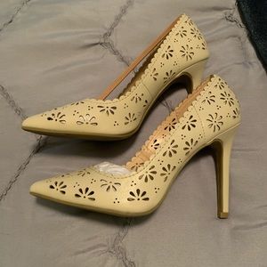 Lauren Conrad Ivory Heels